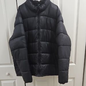 Old Navy Charcoal Puffer Coat